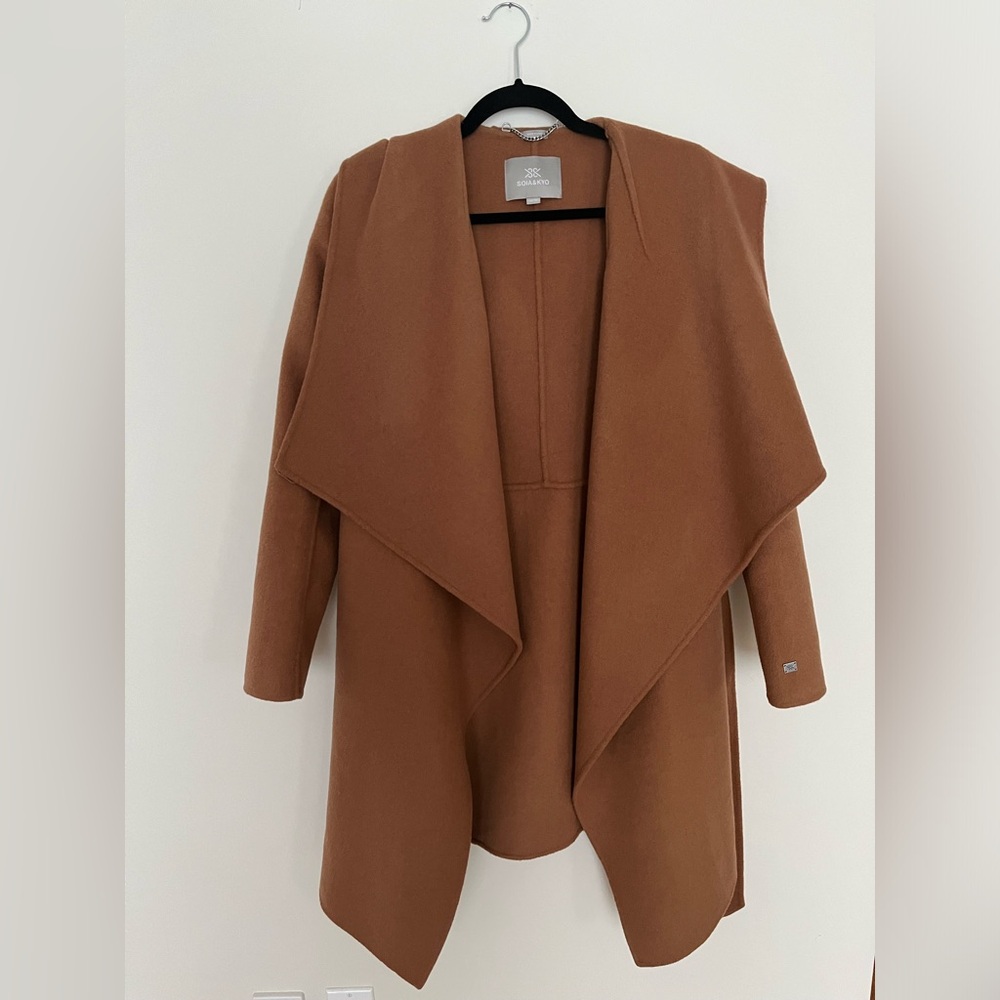 Soia & Kyo Camel Wool Coat
